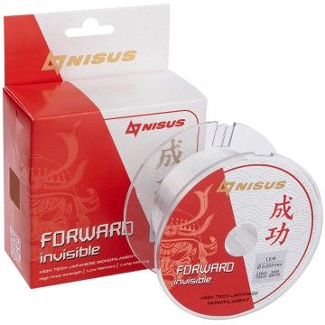 Леска FORWARD Invisible 0,203mm/300m Nylon Transparent (N-FI-0203-300) Nisus