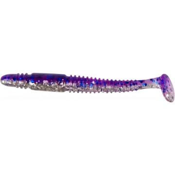 Виброхвост Helios Minoga 3,75"/9.5 см Silver Sparkles &  Fio 5шт. (HS-17-036)