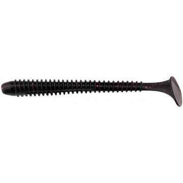 Виброхвост Liny Catcher 2,35"/6 см Dark Star 12шт. (HS-5-047) Helios