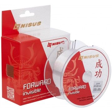 Леска FORWARD Invisible 0,261mm/300m Nylon Transparent (N-FI-0261-300) Nisus