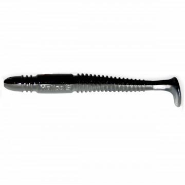 Виброхвост Helios Minoga 3,75"/9.5 см Black & Pearl 5шт. (HS-17-028)