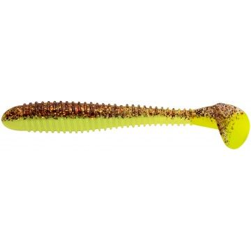 Виброхвост Catcher 2,75"/7 см Golden Lime 7шт. (HS-1-048) Helios