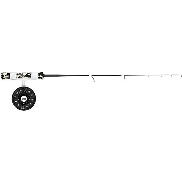 Зимняя удочка  RAPALA Flatstick  с инерционной катушкой и намотанной леской Sufix Ice 71 см Medium