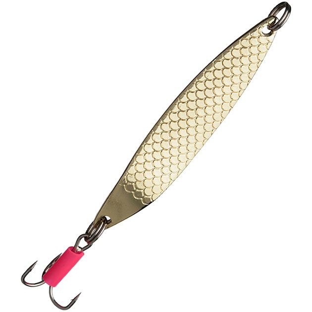 Блесна колеблющаяся Mikado MINNOW № 2 / 15 г. / 8 см. - золото