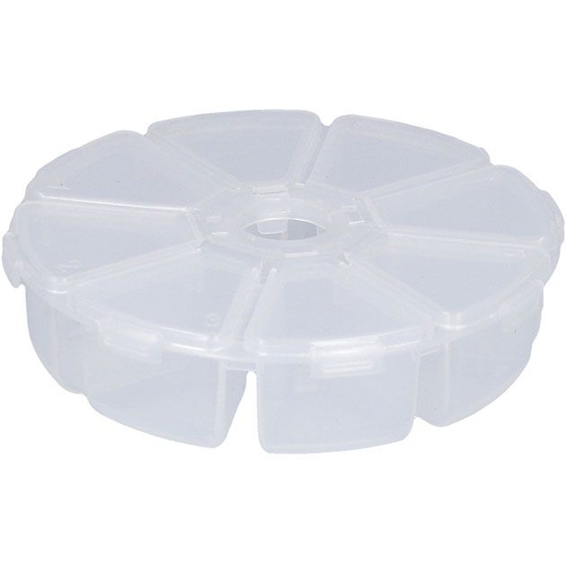 Коробочка круглая Mikado UACH-H434 ( 10.5 см x 2.8 см.)