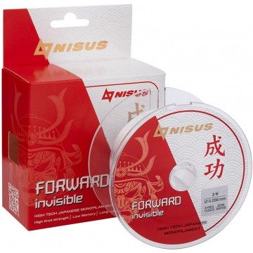 Леска FORWARD Invisible 0,286mm/300m Nylon Transparent (N-FI-0286-300) Nisus