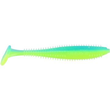 Виброхвост Helios Shaggy 5,12"/13 см Blue Lime 5шт. (HS-18-040)