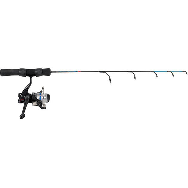 Зимняя удочка с катушкой Rapala и намотанной леской SUFIX Ice Breaker Ice Combo 24" / 61cm  Medium
