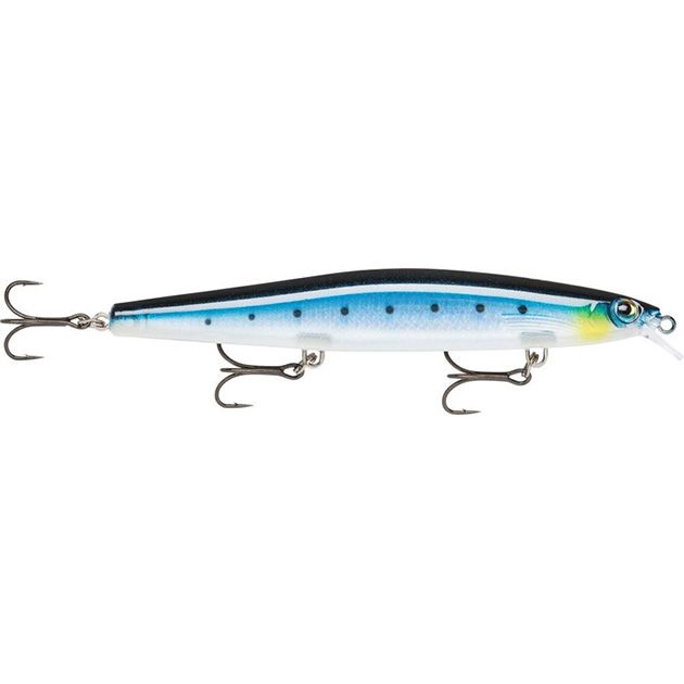 Воблер RAPALA MaxRap Long Range Minnow 12 /FBSRD /медл. тонущ./ до 1,2м, 12см, 20гр