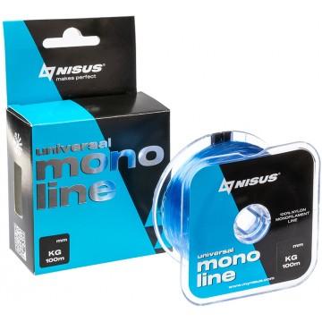 Леска MONOLINE Blue 0,45mm/100m Nylon Nisus (N-MB-045-100)