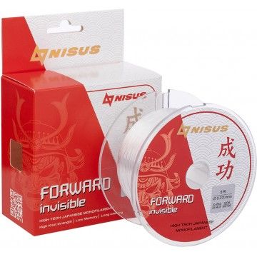 Леска FORWARD Invisible 0,370mm/300m Nylon Transparent (N-FI-0370-300) Nisus