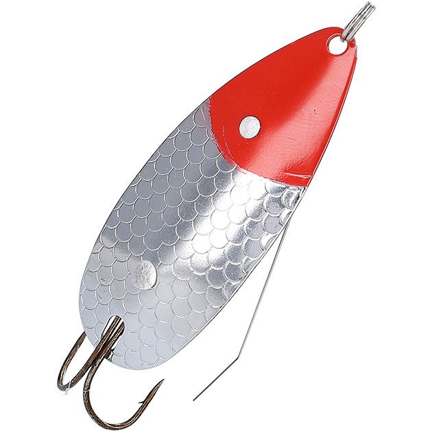 Блесна-незацепляйка колеблющаяся Mikado  PIKE № 1 / 7 гр. / 7.6 см.- серебро