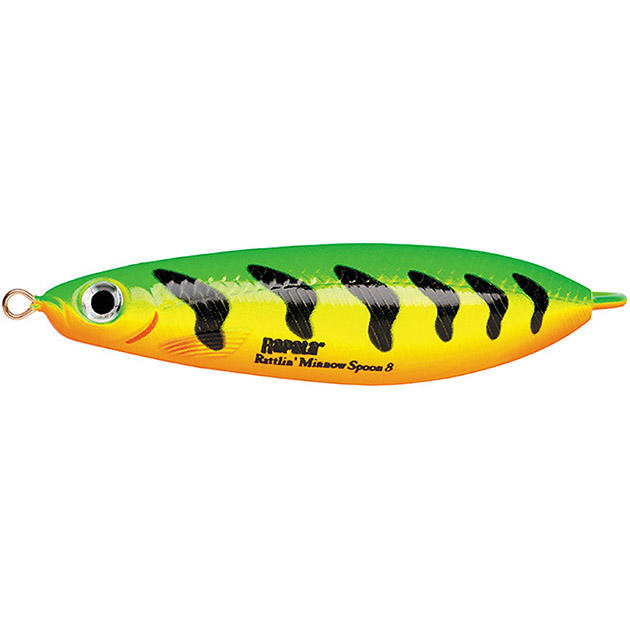 Незацепляйка RAPALA Rattlin' Minnow Spoon 08 /FT / 8см, 16гр.
