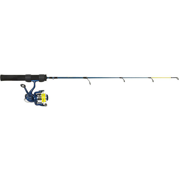Зимняя удочка с катушкой Rapala и намотанной леской SUFIX SquallIce Combo 28" / 71cm  Medium