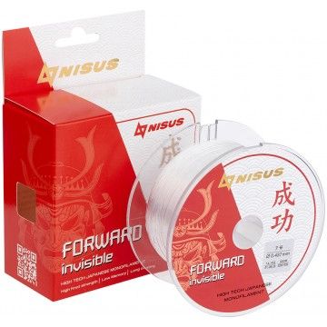 Леска FORWARD Invisible 0,437mm/300m Nylon Transparent (N-FI-0437-300) Nisus