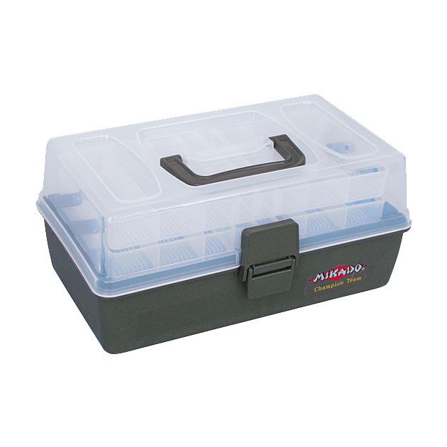Бокс рыболова Mikado ABM 304 синий (30 x 17 x 14 см.)