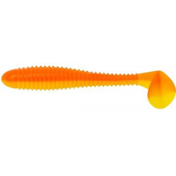 Виброхвост Catcher 2,75"/7 см Orange & Yellow 7шт. (HS-1-015) Helios