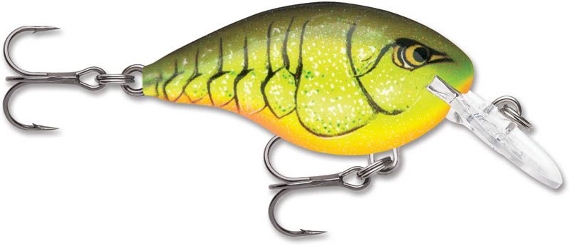 Воблер RAPALA Dives-To 04 /CRTBC /плавающий/ до 1,2м, 5см, 9гр