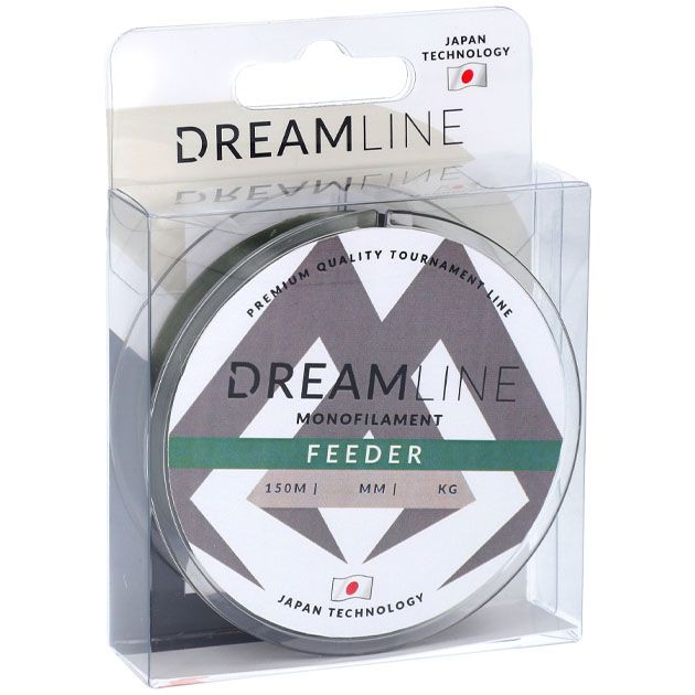 Леска мононить Mikado DREAMLINE FEEDER - 0.30 (150 м) - 10.51 кг.
