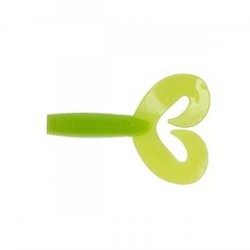 Твистер Helios Credo Double Tail 1,96"/5 см Lime 10шт. (HS-27-008)