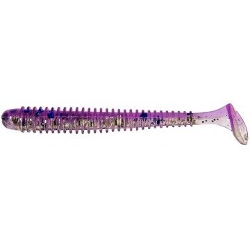 Виброхвост Liny Catcher 2,35"/6 см Silver Sparkles & Fio 12шт. (HS-5-036) Helios