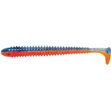 Виброхвост Liny Catcher 2,35"/6 см Star Blue & Orange 12шт. (HS-5-044) Helios