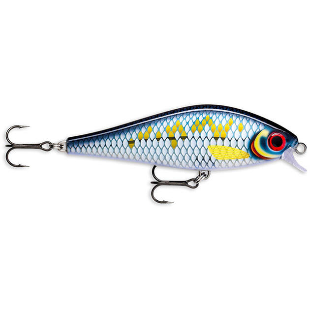 Воблер RAPALA Super Shadow Rap 16 /SCRB /медленно тонущ. / 1,0-1,4м, 16см, 77гр