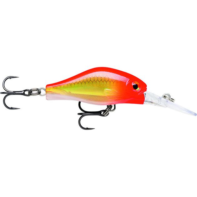 Воблер RAPALA Shadow Rap Fat Jack 04 /HH /медленно всплывающ./ до 3м, 4см, 4гр