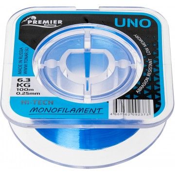 Леска UNO 0,25mm/100m Blue Nylon (PR-U-B-025-100) Premier Fishing