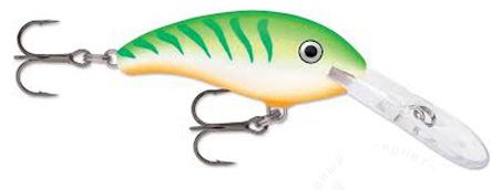 Воблер RAPALA Shad Dancer 05 /GTU /плавающий/ 2,1-3,0м, 5см, 8гр