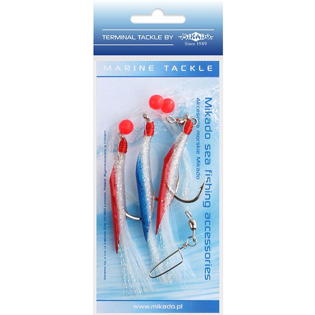 Морская оснастка Mikado HAIR TUBE RIG, крючок № 6/0  ( 3шт.)