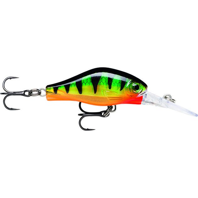 Воблер RAPALA Shadow Rap Fat Jack 04 /P /медленно всплывающ./ до 3м, 4см, 4гр