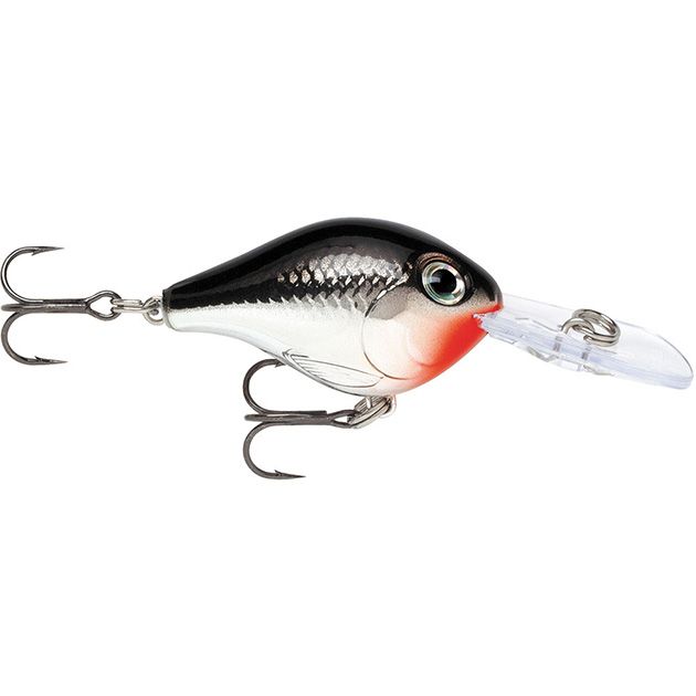 Воблер RAPALA Ultra Light Crank 03 /CH /плавающий/ 1,2-2,4м, 3см, 4гр