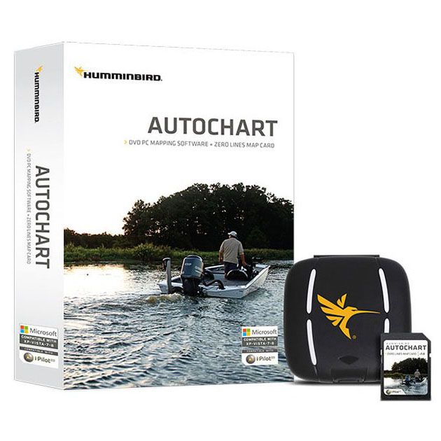 Програмное обеспечение HUMMINBIRD AutoChart PRO PC Software (micro SD)