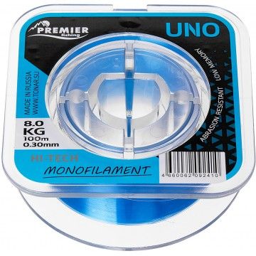 Леска UNO 0,30mm/100m Blue Nylon (PR-U-B-030-100) Premier Fishing