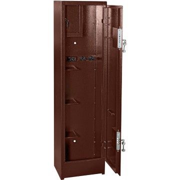Шкаф металлический для хранения оружия "Гарант" 1400х350х250 (T-SG-204) Тонар