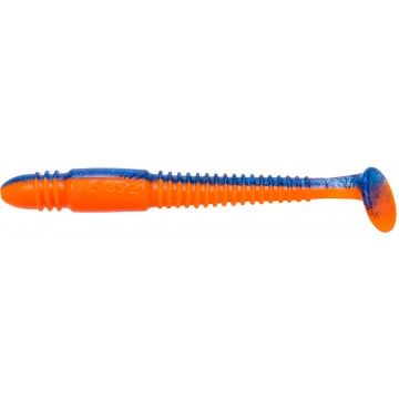 Виброхвост Minoga 3,75"/9.5 см Star Blue & Orange 5шт. (HS-17-044) Helios