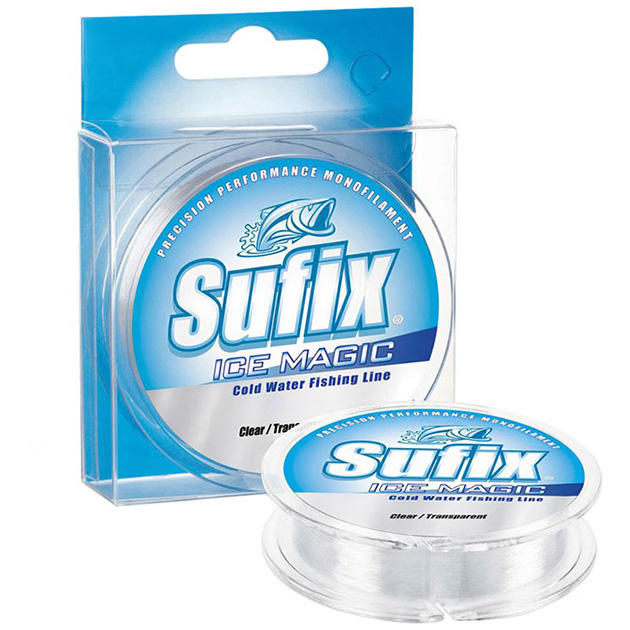 Леска зимняя SUFIX Ice Magic x12 прозрачная 30м 0.175мм 2,6кг