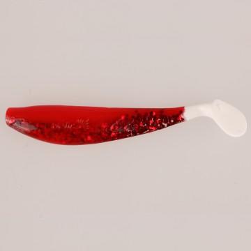 Виброхвост Helios Zander 4"/10,2см Red Sparkles WT 5шт. (HS-36-034)