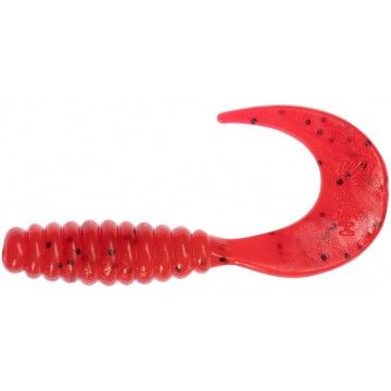 Твистер Credo 2,35"/6,0 см Pepper Red 7шт. (HS-10-030) Helios