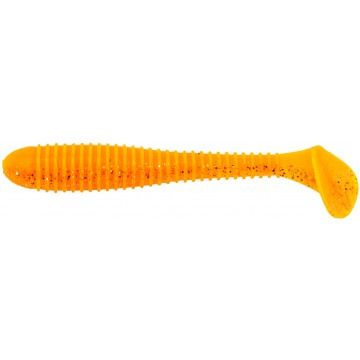 Виброхвост Catcher 3,55"/9 см Orange & Sparkles 5шт. (HS-2-022) Helios