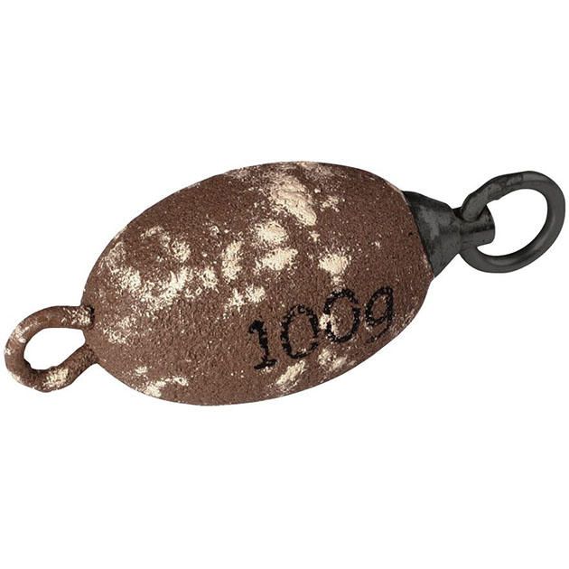 Грузило для ловли сома Mikado Cat Territory CLONKER (коричнево-песочн.) 150 г.