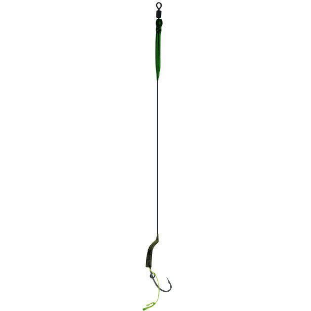 Крючки с поводками Mikado Carp Fine Line P12 "BLOW OUT RIG" № 8 / 15 lbs / 23 см.  ( 2 шт.)
