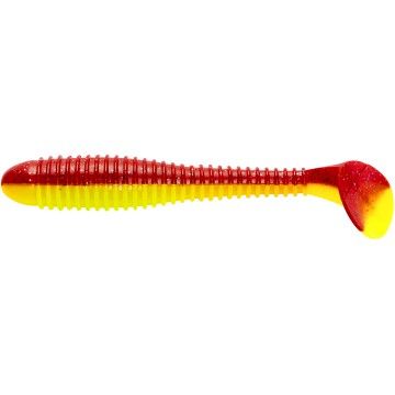 Виброхвост Catcher 3,55"/9 см Red Lemon 5шт. (HS-2-050) Helios