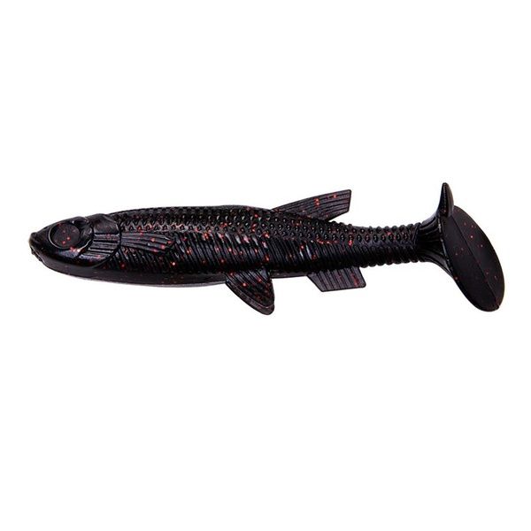 Виброхвост Nelma 3,15"/8 см Dark Star LT 6шт. (HS-26-053) Helios