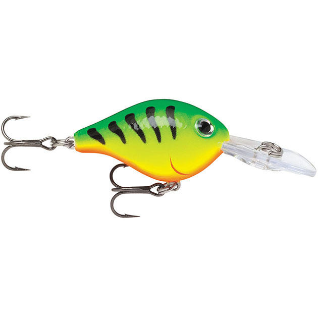 Воблер RAPALA Ultra Light Crank 03 /FT /плавающий/ 1,2-2,4м, 3см, 4гр