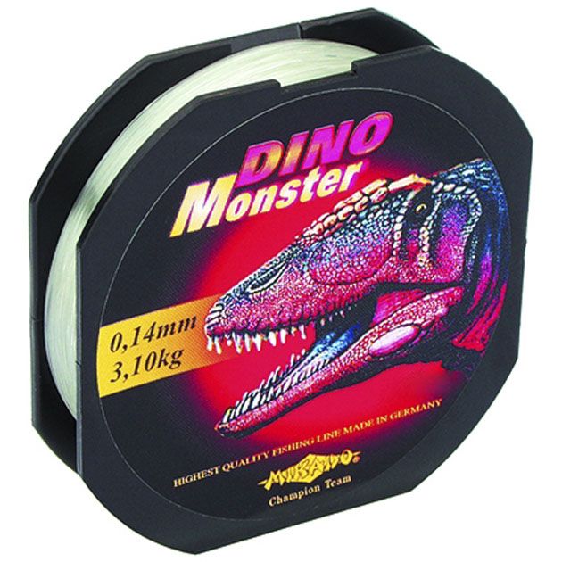 Леска мононить Mikado DINO MONSTER 0,14 (25 м) - 3.10 кг.