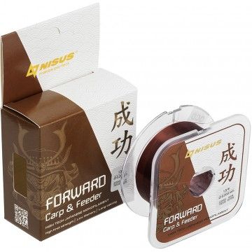 Леска FORWARD Carp & Feeder brown 0,203mm/100m Nylon (N-FСF-0203-100) Nisus