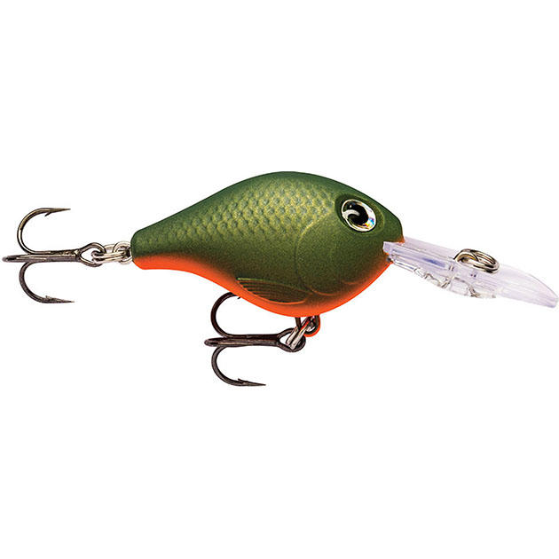 Воблер RAPALA Ultra Light Crank 03 /GAU /плавающий/ 1,2-2,4м, 3см, 4гр