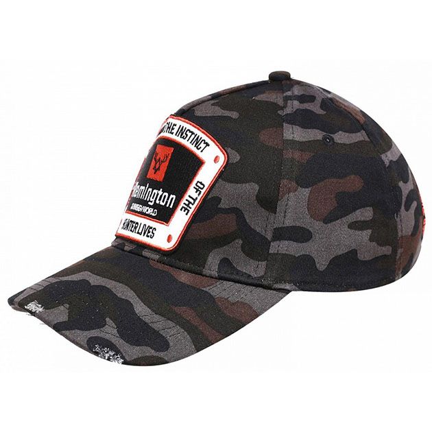 Кепка Remington Baseball Cap Trucks Black Camo, one size